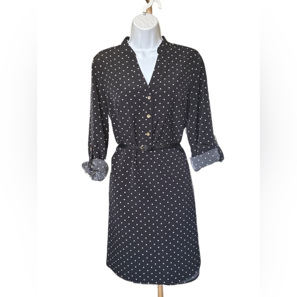 The Limited Dresses & Skirts - The Limited | Black and White Polka Dot Dress